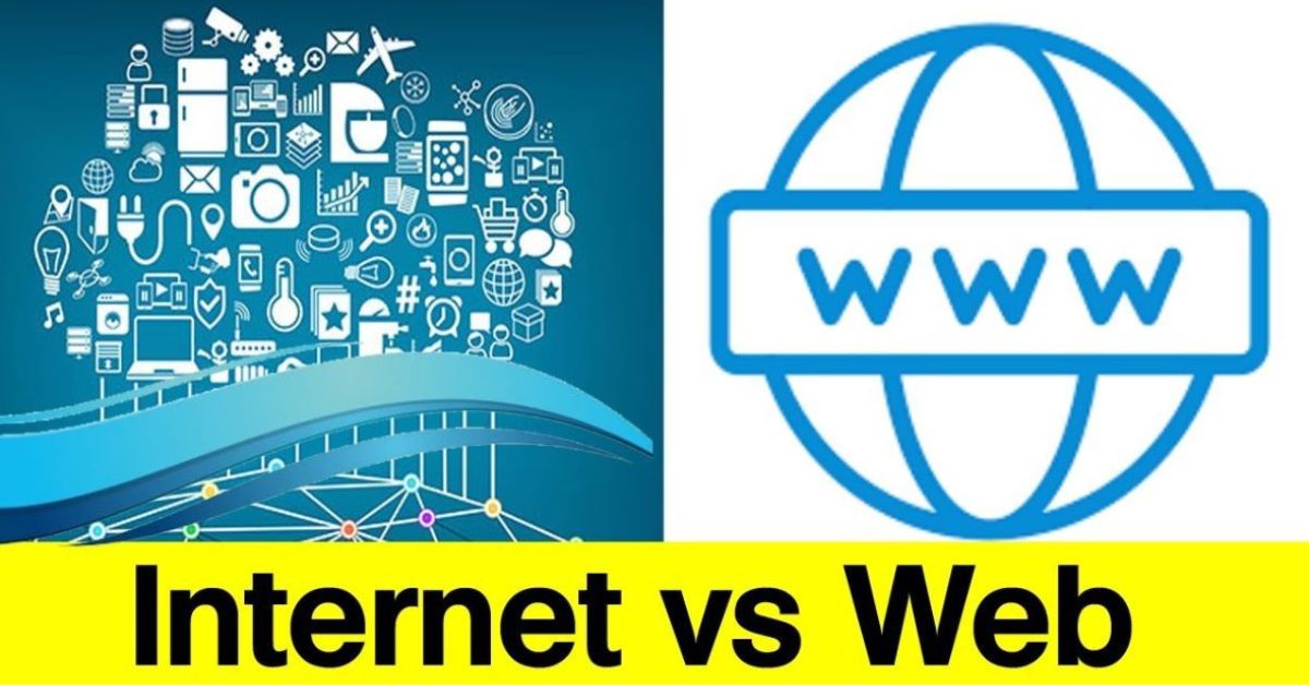 web vs internet